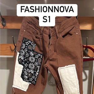 Dash Nova Patch Design Jeans
